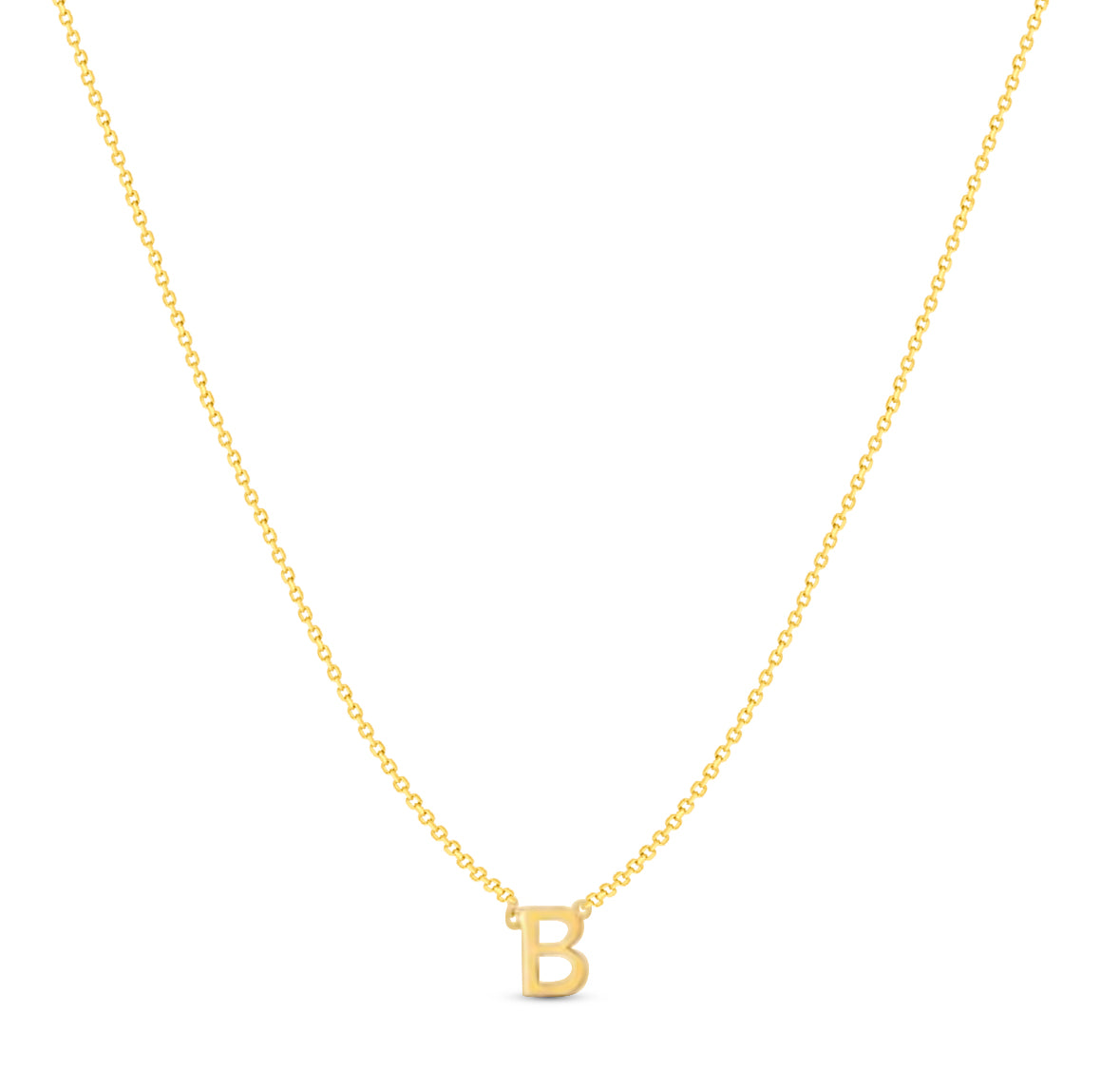 14Karat Gold Mini Initial Necklaces