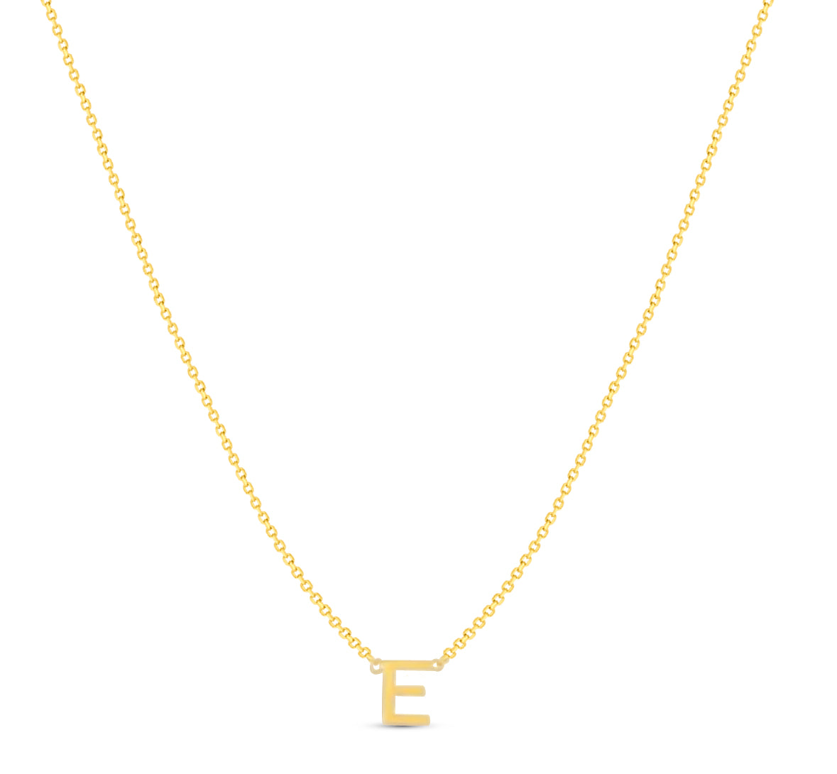 14Karat Gold Mini Initial Necklaces