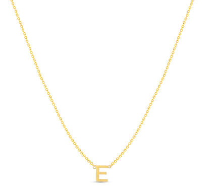 14Karat Gold Mini Initial Necklaces