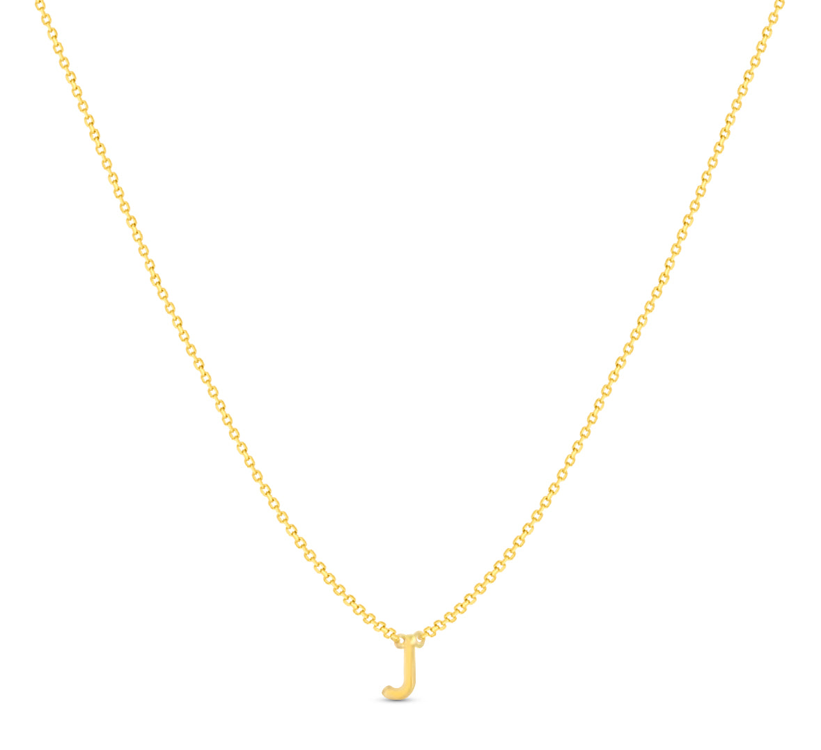 14Karat Gold Mini Initial Necklaces