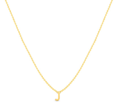 14Karat Gold Mini Initial Necklaces