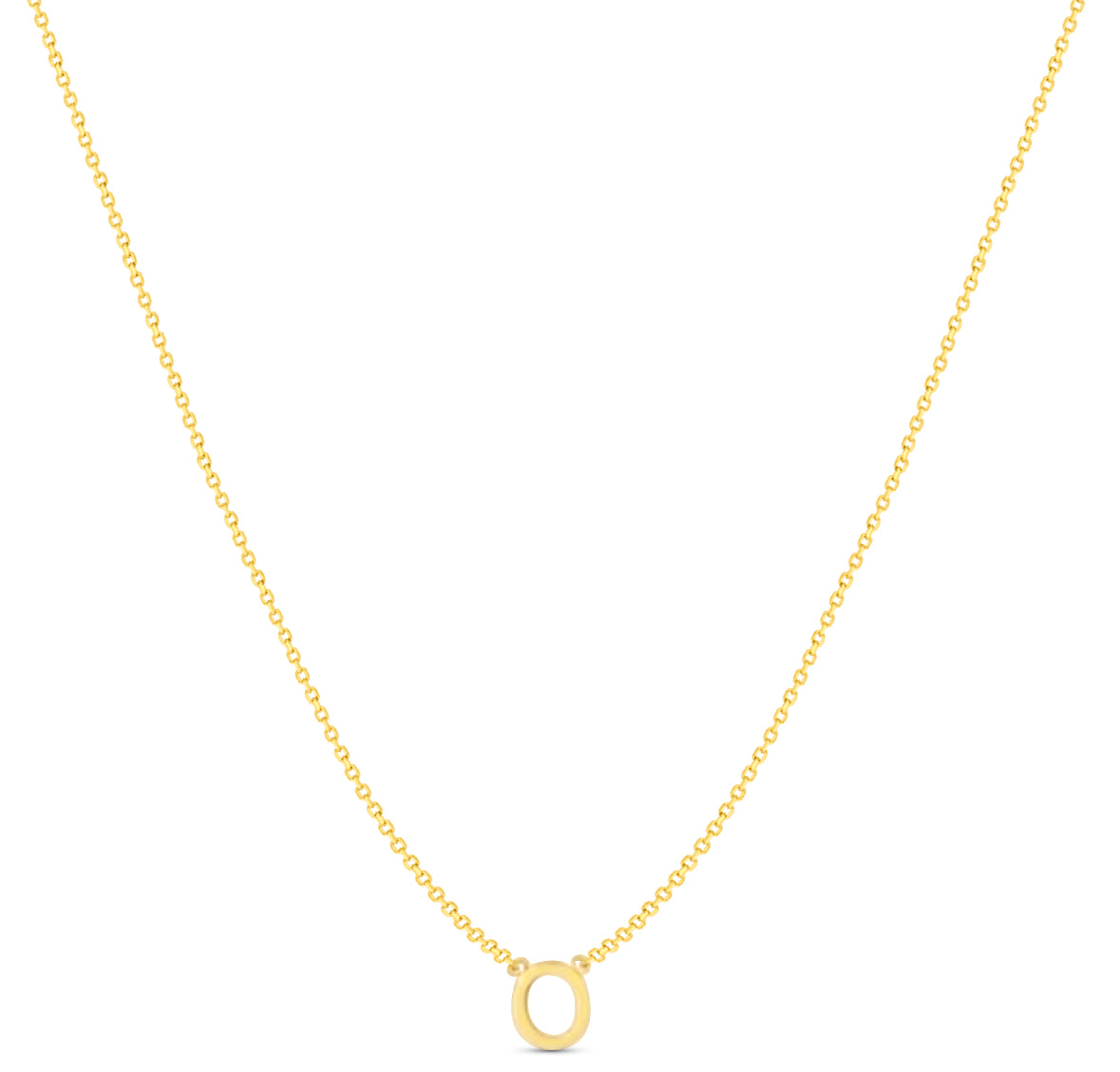 14Karat Gold Mini Initial Necklaces