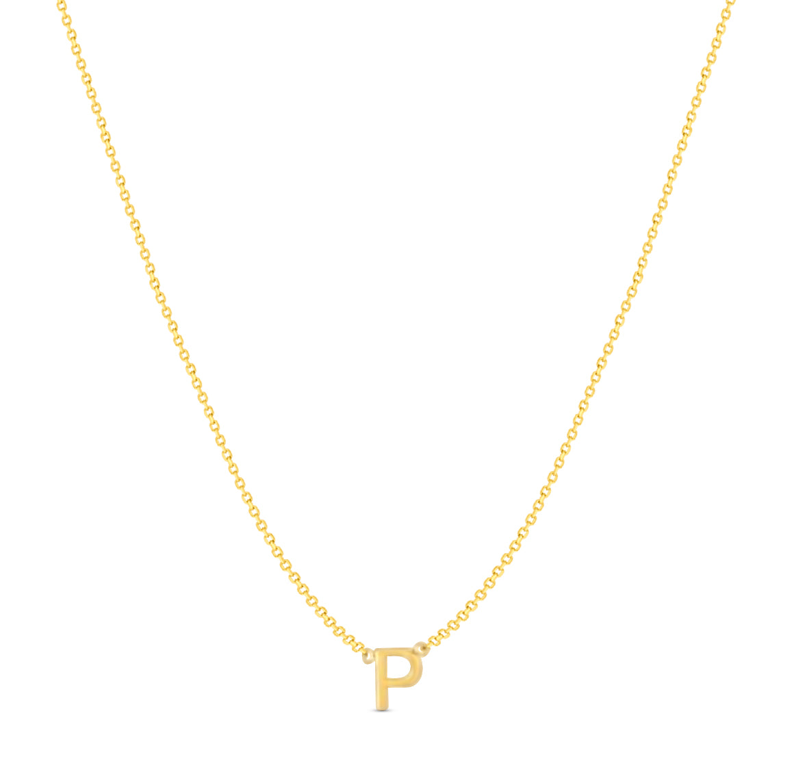 14Karat Gold Mini Initial Necklaces