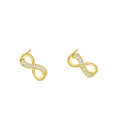 Infinity Diamond Earrings